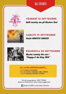 Happy 1st Birthday America Graffiti @ Calcinaia | Toscana | Italia