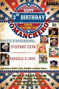 Happybirthday Comancheros @ Santo Stefano di Magra | Liguria | Italia